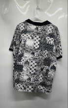 Load image into Gallery viewer, Robert Graham Mens White Black Short Sleeve Polo Shirt Size Large
