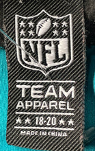 Load image into Gallery viewer, NFL Kids Aqua Miami Dolphins Football-NFL Pullover Hoodie Size 18-20
