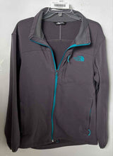 Load image into Gallery viewer, The North Face Mens Gray Long Sleeve Pockets Fleece Full-Zip Jacket Size M
