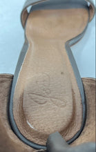 Load image into Gallery viewer, Joie Womens Elaine Gray Leather Open Toe Stiletto Heel Strappy Sandals Size 38.5
