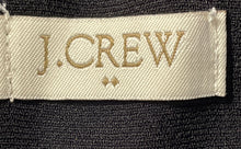 Load image into Gallery viewer, J.Crew Womens Black White Side Stripe Zipper Drapey Hot Pants Shorts Size 8
