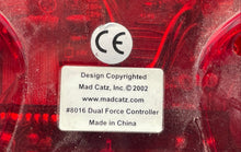 Load image into Gallery viewer, Mad Catz Sony PlayStation 2 Red Wired Video Game Controller Not Tested
