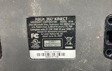 Load image into Gallery viewer, Microsoft Xbox 360 Kinect Model 1414 Black Motion Sensor Bar Untested
