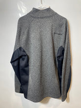 Load image into Gallery viewer, Spyder Mens Gray Black Fleece Long Sleeve 1/4 Zip Pullover Sweater Size XL
