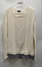 Load image into Gallery viewer, Tommy Hilfiger Womens White Knitted Long Sleeve Pullover Sweater Size XL
