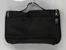Load image into Gallery viewer, Versace Parfums Womens Black Top Handle Zipper Cosmetic Makeup Handbag

