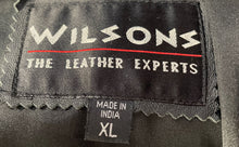 Load image into Gallery viewer, Wilsons The Leather Experts Womens Black Long Sleeve Button Front Jacket Size XL
