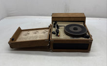 Load image into Gallery viewer, Audiotronics 304-T Built In Speaker Portable Turntable Record Player Not Tested

