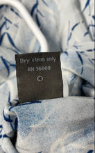 Load image into Gallery viewer, Calvin Klein Mens Gray Blue Print Short Sleeve Collared Button-Up Shirt Size M
