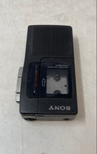 Load image into Gallery viewer, Sony Black Microcassette Corder One Touch Recording Device Not Tested
