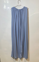 Load image into Gallery viewer, H&amp;M Womens Blue Sleeveless Pleated Midi A-Line Dress Size Small With Tag
