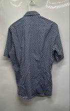 Load image into Gallery viewer, Hugo Boss Mens Multicolor Geometric Cotton Short Sleeve Button-Up Shirt Size M
