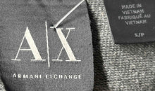 Load image into Gallery viewer, Armani Exchange Mens Gray Heather Long Sleeve Full-Zip Hoodie Size Small
