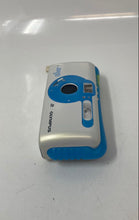 Load image into Gallery viewer, Olympus i Snap White Blue Portable Point &amp; Shoot Film Camera Not Tested
