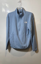 Load image into Gallery viewer, The North Face Womens Light Blue Long Sleeve Double Knit 1/2 Zip Jacket Size S
