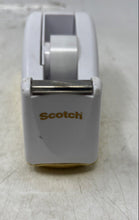 Load image into Gallery viewer, Scotch C60 Golden White Two Tone Desktop Tape Dispenser With Cutter
