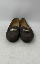 Load image into Gallery viewer, Michael Kors Womens Everett Brown Monogram Moc Toe Slip-On Loafer Shoes Size 9M
