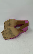 Load image into Gallery viewer, Aldo Womens Prisma Pink Open Toe Block Heel Slip-On Mule Sandals Size 8
