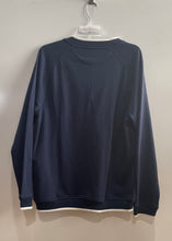 Load image into Gallery viewer, Alfani Mens Blue Long Sleeve Baseball Collar Pullover Sweatshirt Size Large
