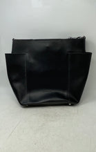 Load image into Gallery viewer, Bostanten Womens Black Leather Detachable Strap Tote Handbag With Pouch Wallet
