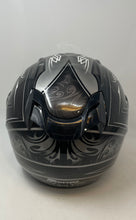 Load image into Gallery viewer, HJC Unisex Black White Tribal Graphic Full Face Motorcycle Helmet
