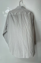 Load image into Gallery viewer, Calvin Klein Mens Gray Long Sleeve Collared Regular Fit Dress Shirt Size 16.5
