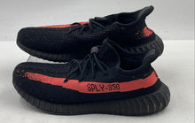 Load image into Gallery viewer, Authentic Adidas Kids Yeezy Boost 350 V2 HP6591 Black Sneaker Shoes Sz 3 Stained
