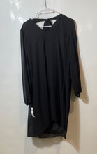 Load image into Gallery viewer, INC International Concepts Womens Black Long Sleeve Shift Dress Size L With Tag
