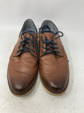 Load image into Gallery viewer, Sonoma Goods For Life Mens Freer Brown Blue Lace-Up Oxford Dress Shoes Size 10M
