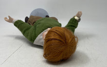 Load image into Gallery viewer, Brown Hair And Eyes Stand Boy Quartz Watch Decorative Porcelain Doll With Outfit

