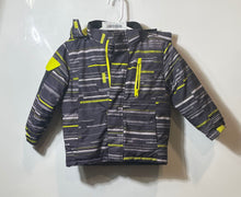 Load image into Gallery viewer, Chaps Boys Multicolor Striped Long Sleeve Hooded Jacket Size Large 4T
