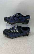 Load image into Gallery viewer, Specialized Mens Blue Black Body Geometry Hook &amp; Loop Cycling Shoes Size 7.5
