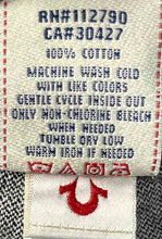 Load image into Gallery viewer, True Religion Mens Blue Cotton Ricky Denim Straight Leg Jeans Pants Size 40
