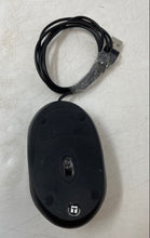 Load image into Gallery viewer, Black Scroll Wheel Compact Wired USB Optical Mouse For PC Untested
