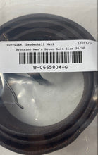 Load image into Gallery viewer, Bronzino Mens Brown Genuine Leather Adjustable Dress Belt Size 36/80
