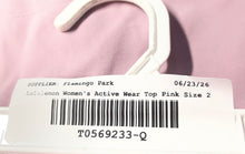 Load image into Gallery viewer, Lululemon Womens Pink Sleeveless V-Neck Activewear Pullover Tank Top Size 2
