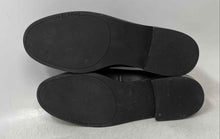 Load image into Gallery viewer, Michael Kors Womens Black Faux Leather Moc Toe Slip-On Loafer Shoes Size 7M
