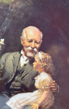 Load image into Gallery viewer, Edwin M. Knowles Grandpa's Treasure Chest By Norman Rockwell Collector Plate
