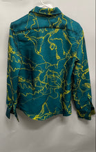 Load image into Gallery viewer, Conzonir Mens Multicolor Long Sleeve Collared Button-Up Shirt Size Small
