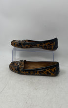 Load image into Gallery viewer, Coach Womens Berdina Brown Leopard Print Patent Leather Loafers Shoes Size 8B
