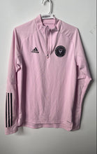Load image into Gallery viewer, Adidas Mens Pink Aeroready Inter Miami Soccer-MLS Training Sweatshirt Size M
