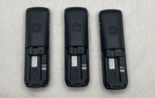 Load image into Gallery viewer, Set Of 3 Pcs Motorola L603M Black DECT 6.0 Digital Cordless Phones Untested
