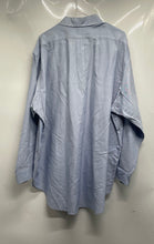 Load image into Gallery viewer, Ralph Lauren Mens Gray Cotton Collared Long Sleeve Dress Shirt Size 17 1/2
