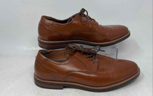 Load image into Gallery viewer, Nunn Bush Mens Centro Brown Leather Lace-Up Derby Dress Shoes Size 8.5M

