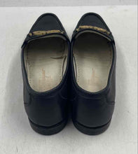 Load image into Gallery viewer, Authentic Salvatore Ferragamo Womens Black Slip-On Loafer Shoes Size 7.5 Damaged
