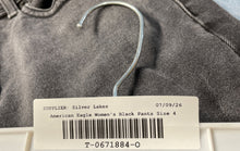 Load image into Gallery viewer, American Eagle Outfitters Womens Black Denim Dark Wash Skinny Jeans Size 4
