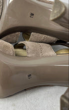 Load image into Gallery viewer, Michael Kors Womens Dark Gray Open Toe Stiletto Pump Heels Size 11M
