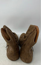 Load image into Gallery viewer, Very G Womens Brown Round Toe Zipper Cowboy Western Boots Size 9M
