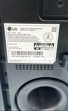 Load image into Gallery viewer, LG Model SPN5B-W Black Portable Wireless Active Subwoofer Not Tested

