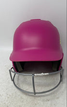 Load image into Gallery viewer, Adidas Unisex Pink Open Face Softball Batting Helmet Size 6 3/8''-7 5/8''
